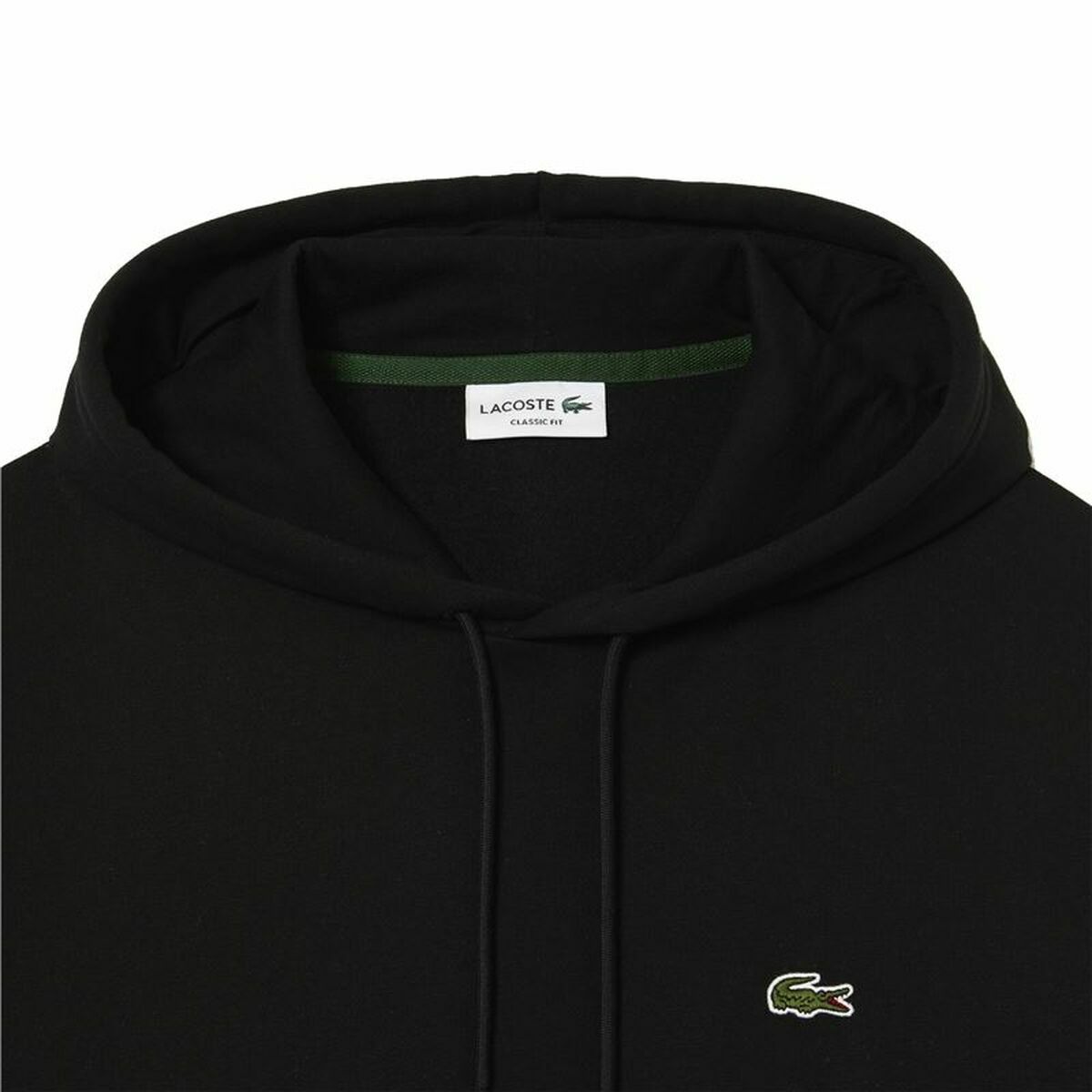 Hoodie Men 's Lacoste сиёҳ-2