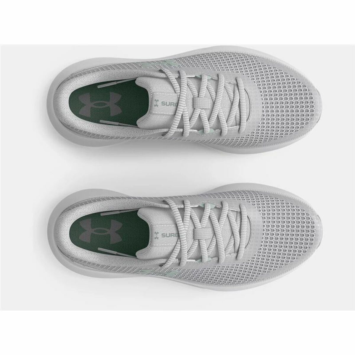 Women's Sports Sneakers Under Armour Surge 3 Woman Light Gray-4