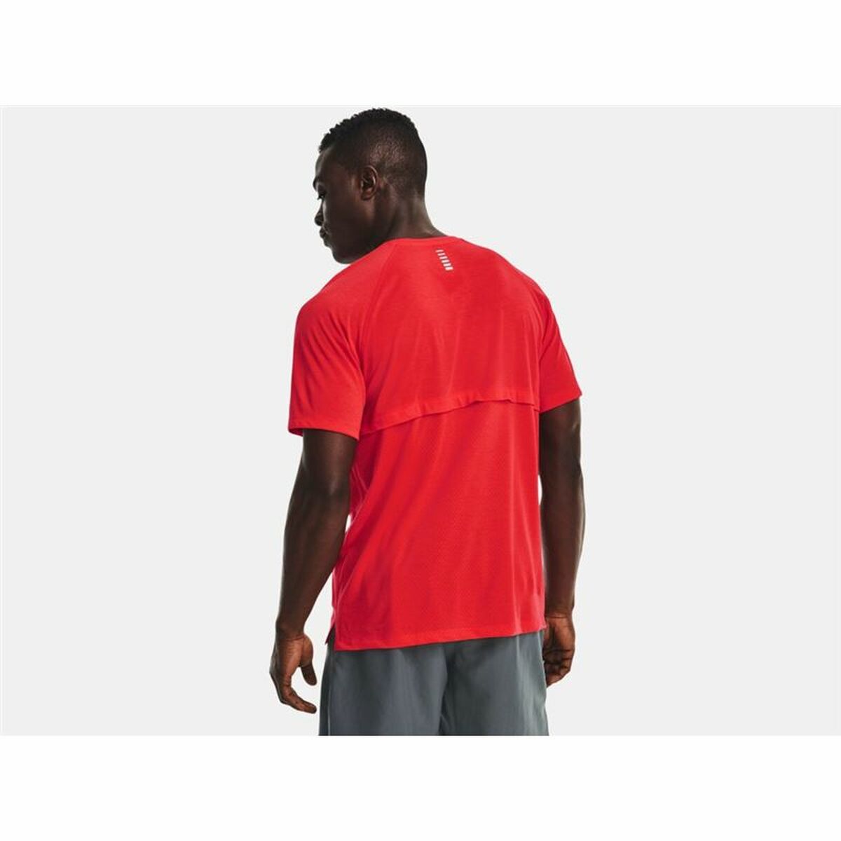 Men's Under Armour Streaker Short Sleeve T-Shirt Red-4
