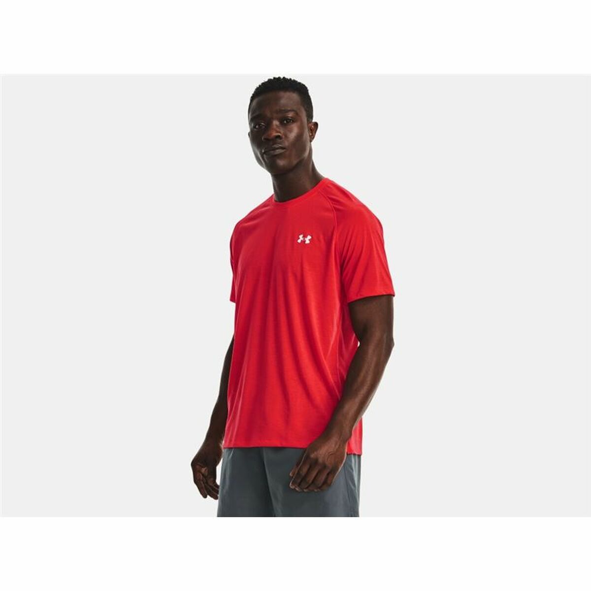 Men's Under Armour Streaker Short Sleeve T-Shirt Red-3