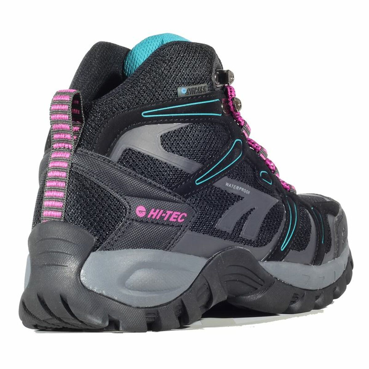 Hi-Tec Muflon Mid WP Mountain Boots Grey Pink-2