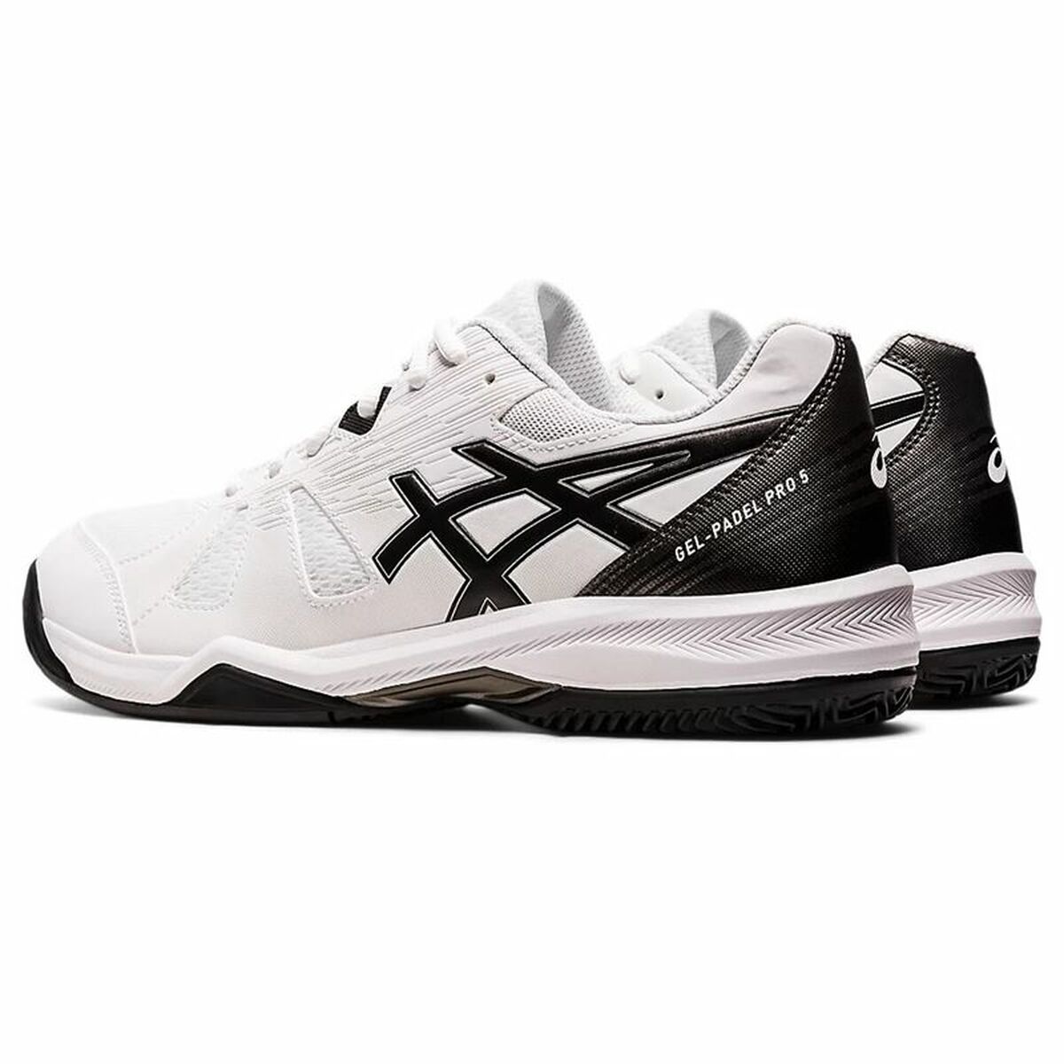 성인 Asics Gel-Padel Pro 5 White를위한 테니스 운동화-7