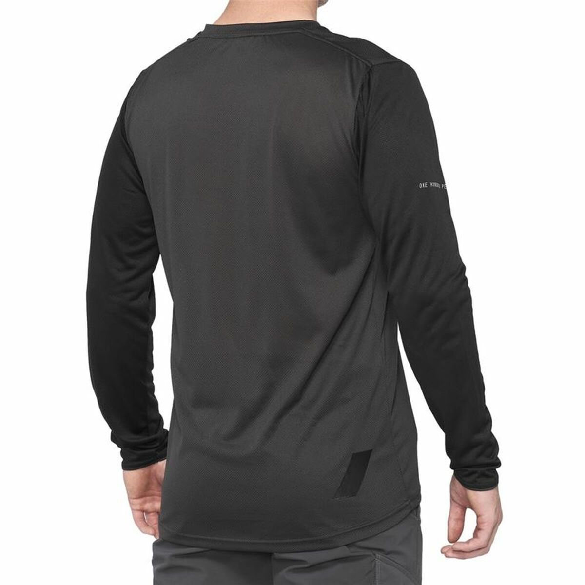 Men's 100% Ridecamp Long Sleeve T-Shirt Black Cycling-3