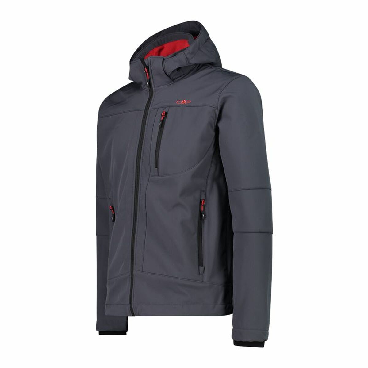 Campagnolo Softshell Melange Men's Sports Jacket Dark Grey-2