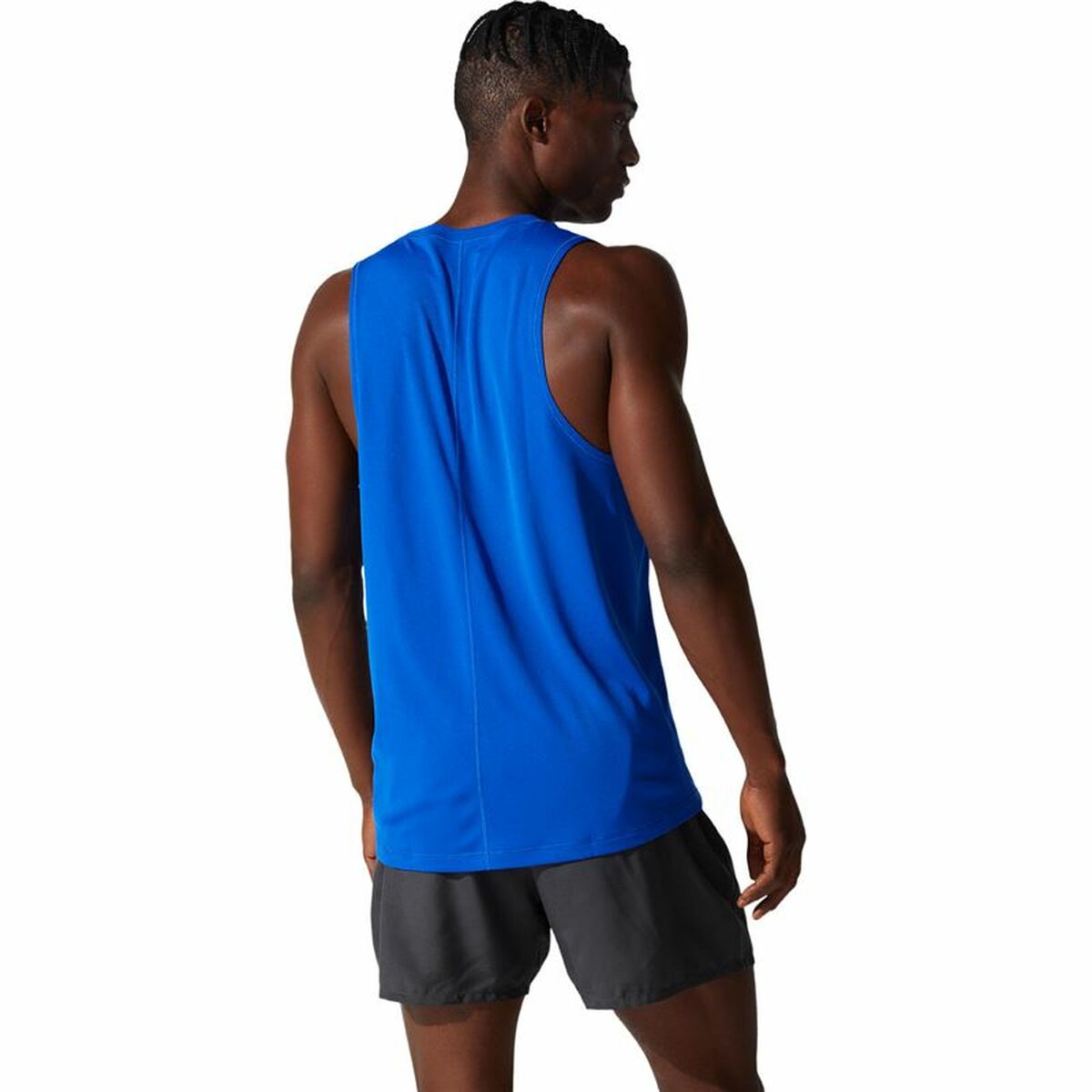 Мужская футболка без рукавов Asics Core Singlet Синий-2