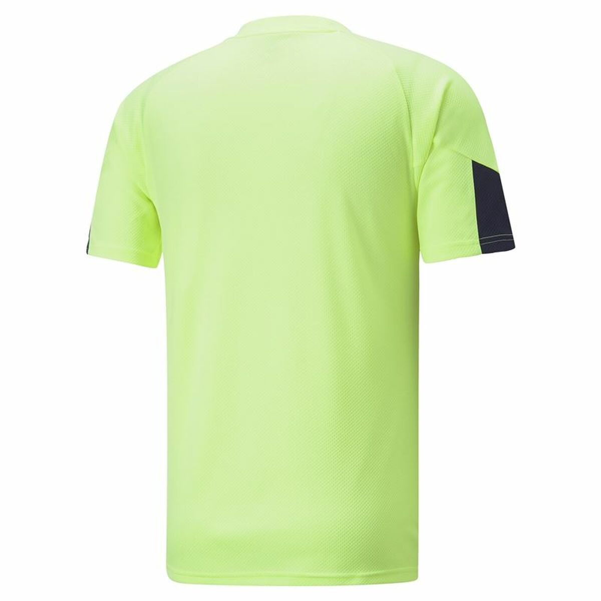 Men's Puma Individual Final Lime Green Men's Short Sleeve T-Shirt-2