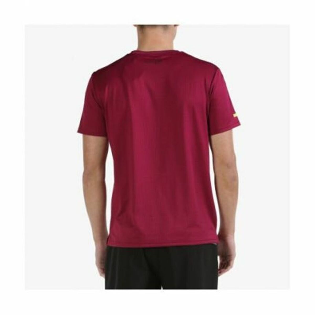 Men's Bullpadel Litis Fuchsia Men's Short Sleeve T-Shirt-2