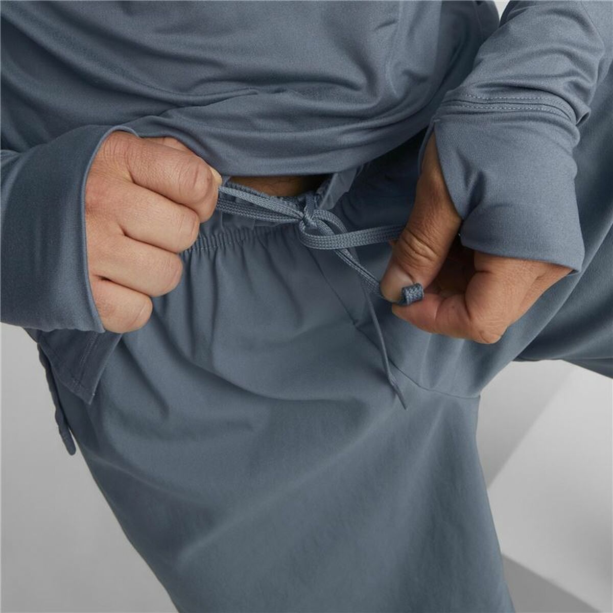 Puma Favori 2'si 1 Arada Erkek Spor Şortları Gri-5