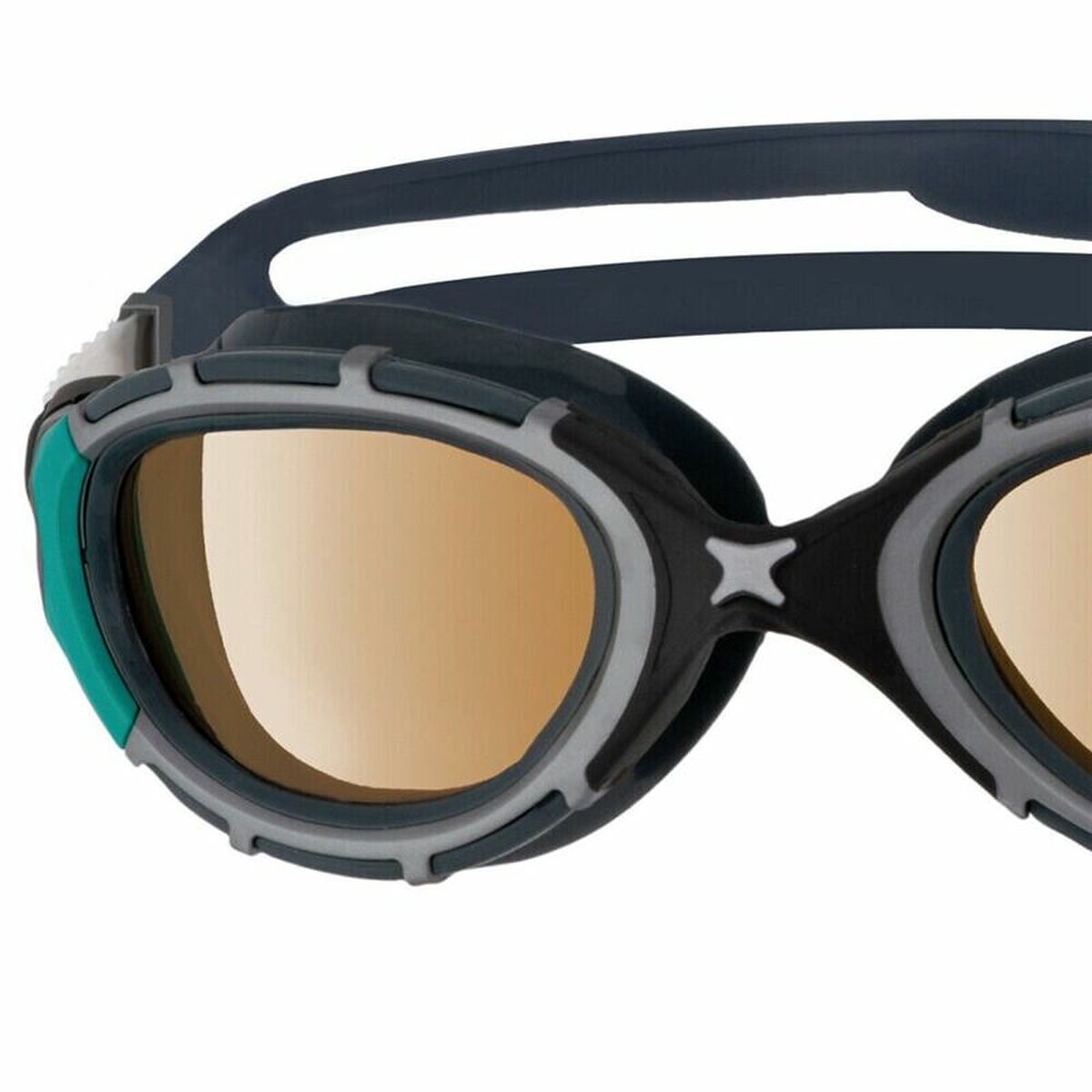 Очки для плавания Zoggs Predator Flex Чёрный-4