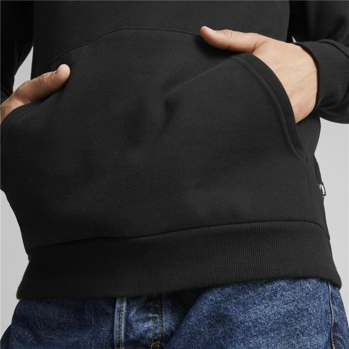 Hoodie Erkek Puma Siyah-4