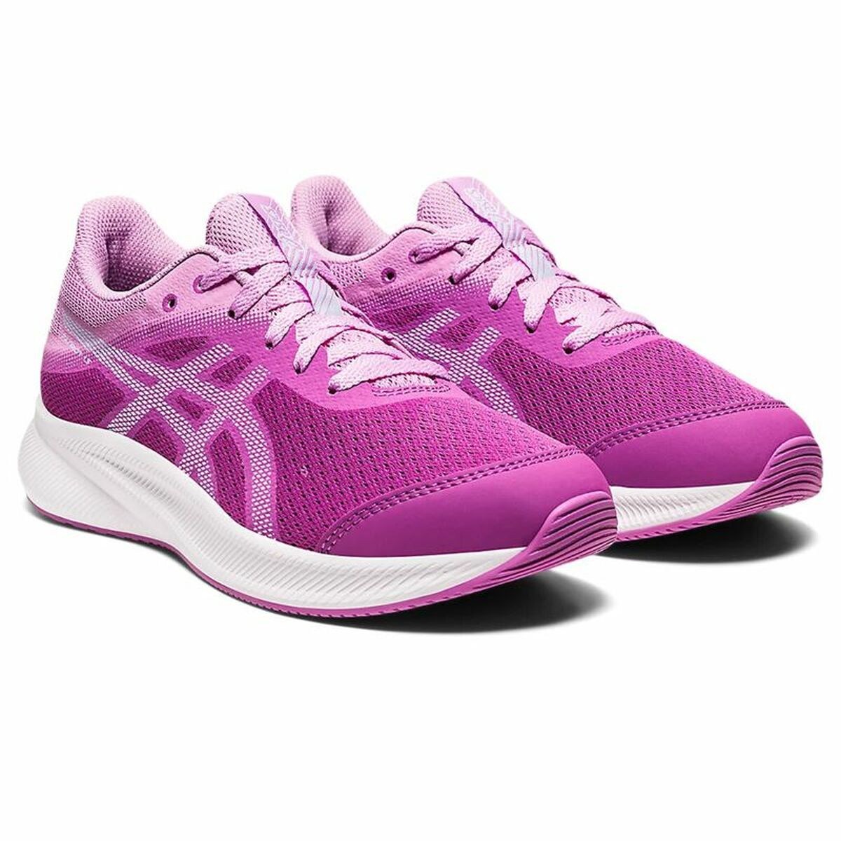 Asics Patriot 13 GS Fuchsia Woman Adult Running Shoe-5