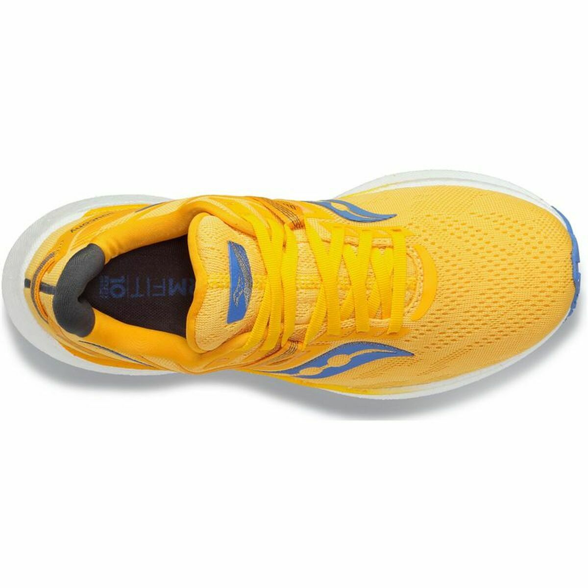 Saucony Triumph 20 Running Sneakers for Adults Yellow-4