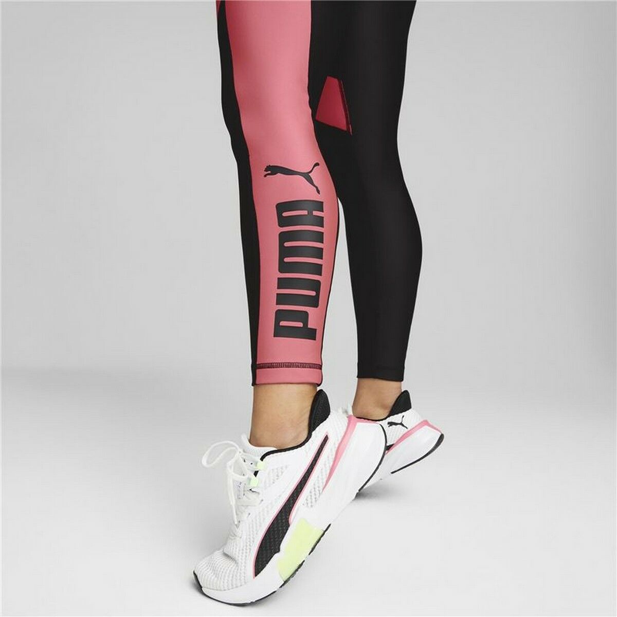 Женские спортивные колготки Puma Чёрный Розовый-5