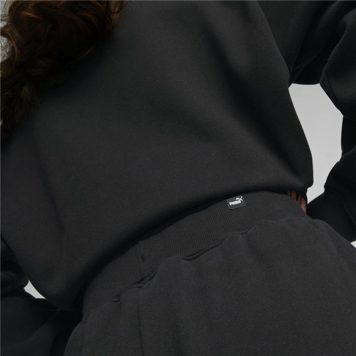 Женский спортивный костюм Puma Loungewear Чёрный-7