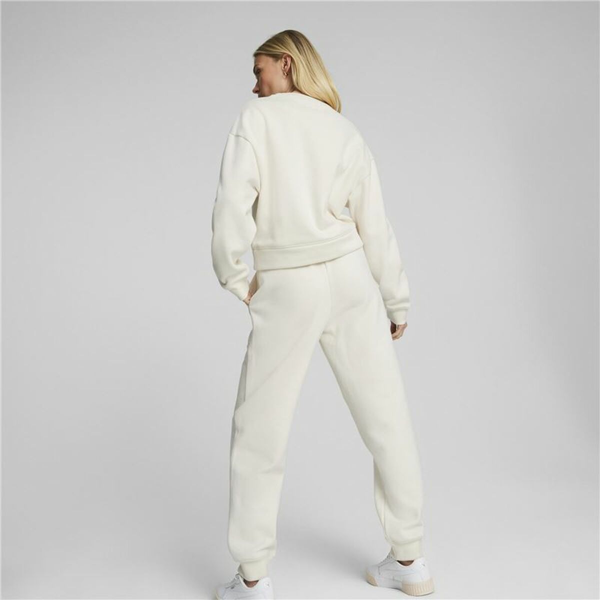 Женский спортивный костюм Puma Loungewear Белый-4