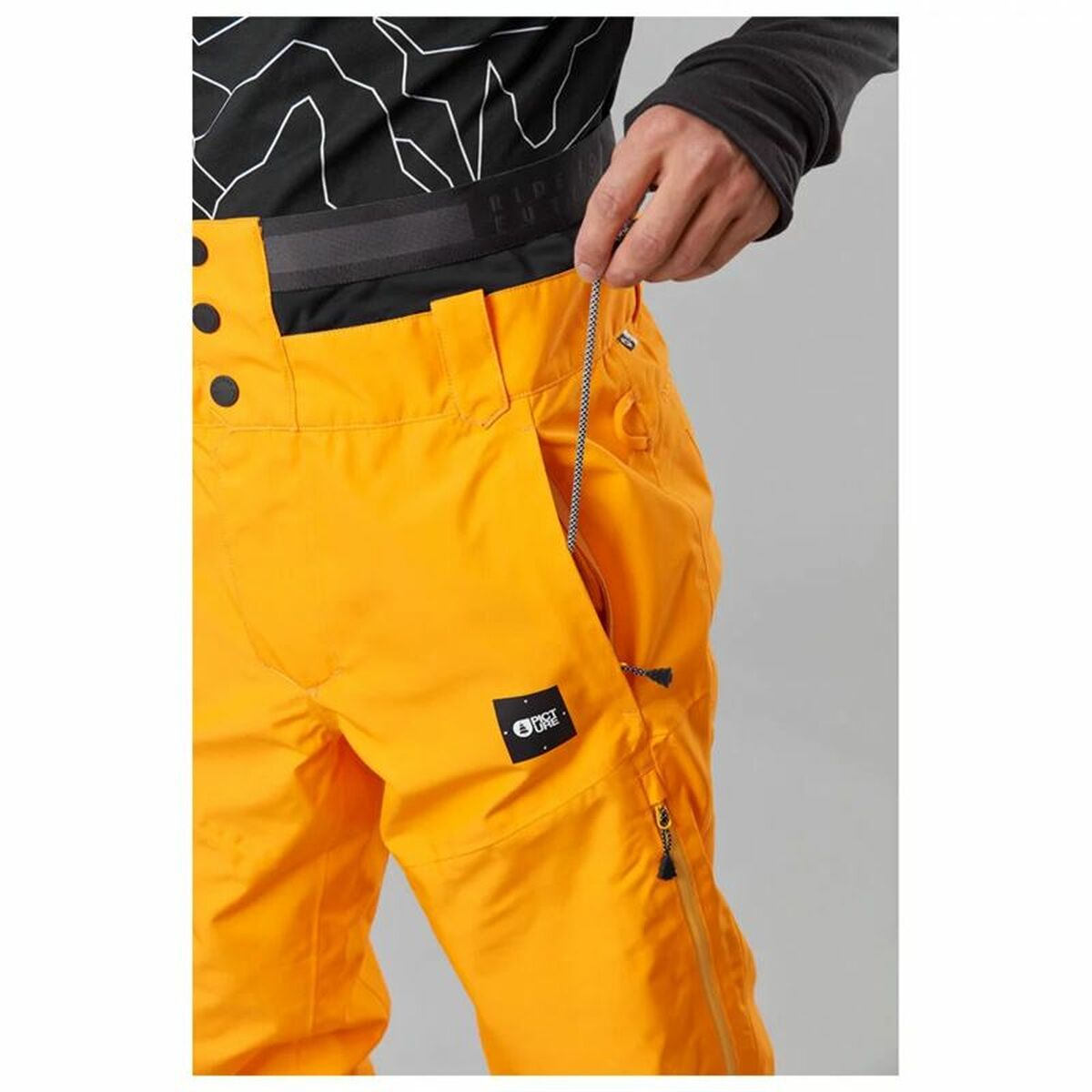 Snow Pants Picture Object Eco Yellow-4