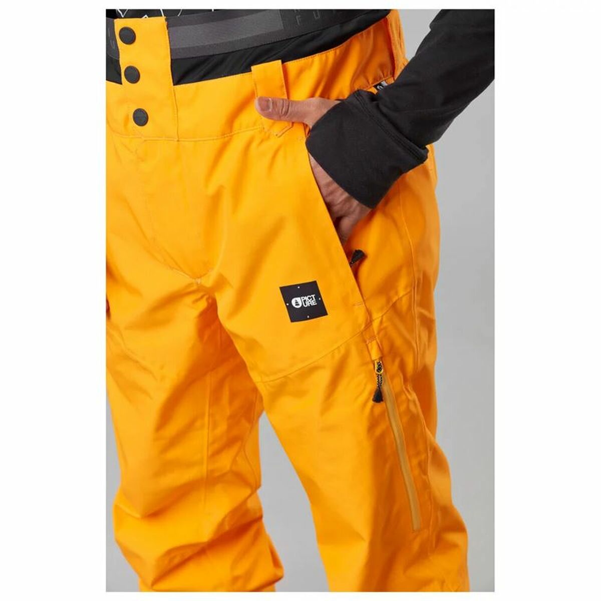 Snow Pants Picture Object Eco Yellow-3