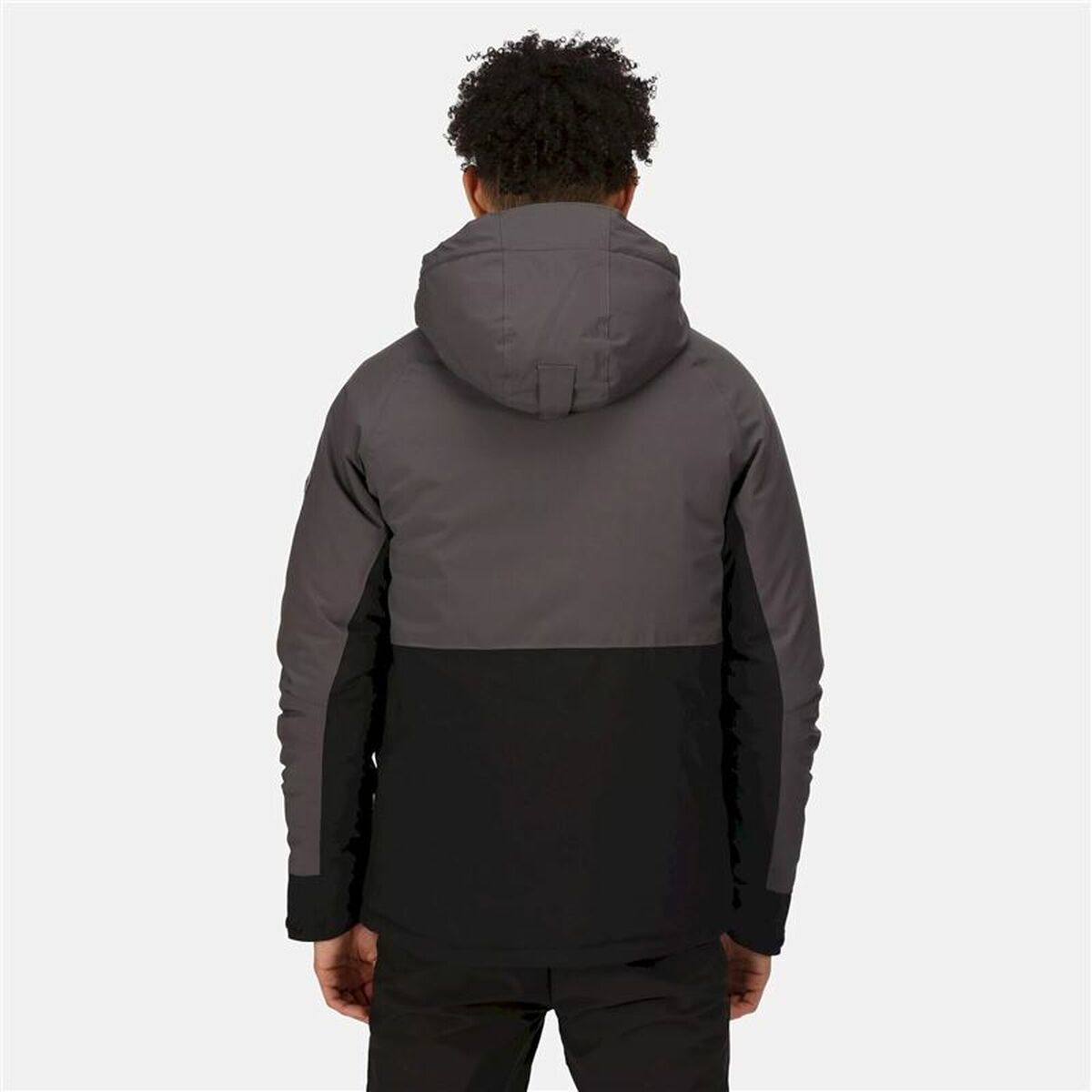 Men's Sports Jacket Regatta Highton Str III Dark Grey Hooded-4