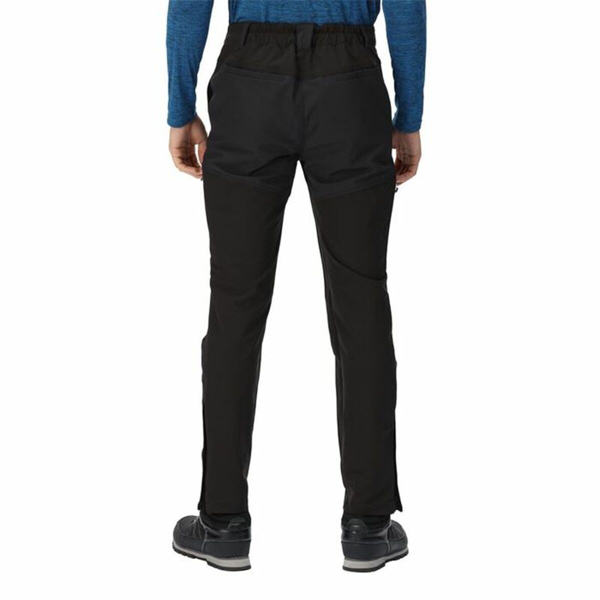 Regatta Questra IV Black Men's Long Sweatpants-4
