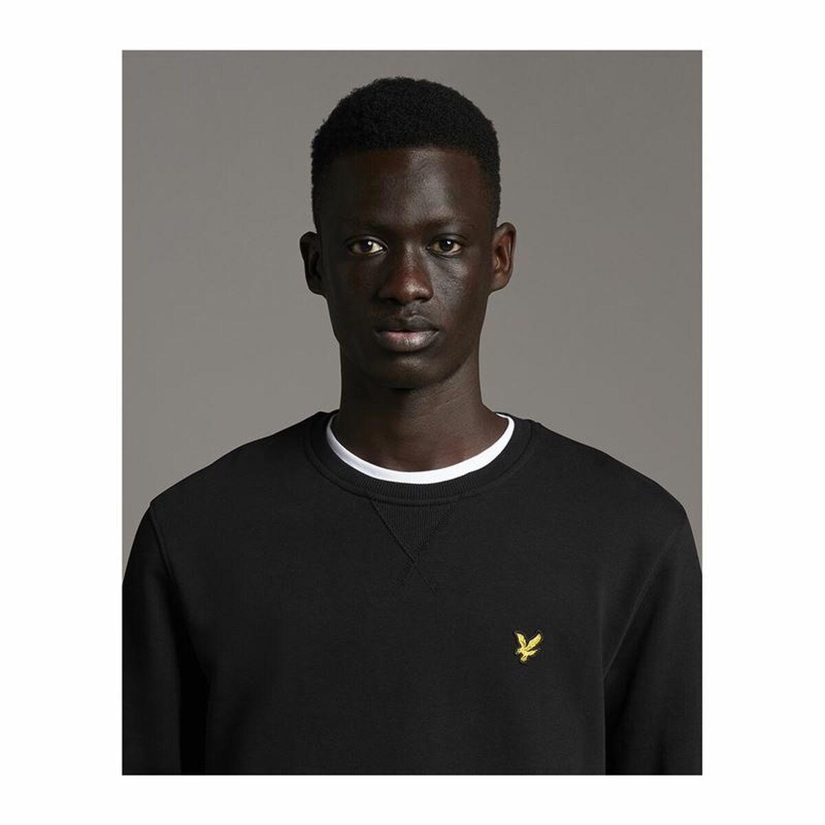 Lyle & Scott Erkek Kapüşonlu Sweatshirt Siyah-3