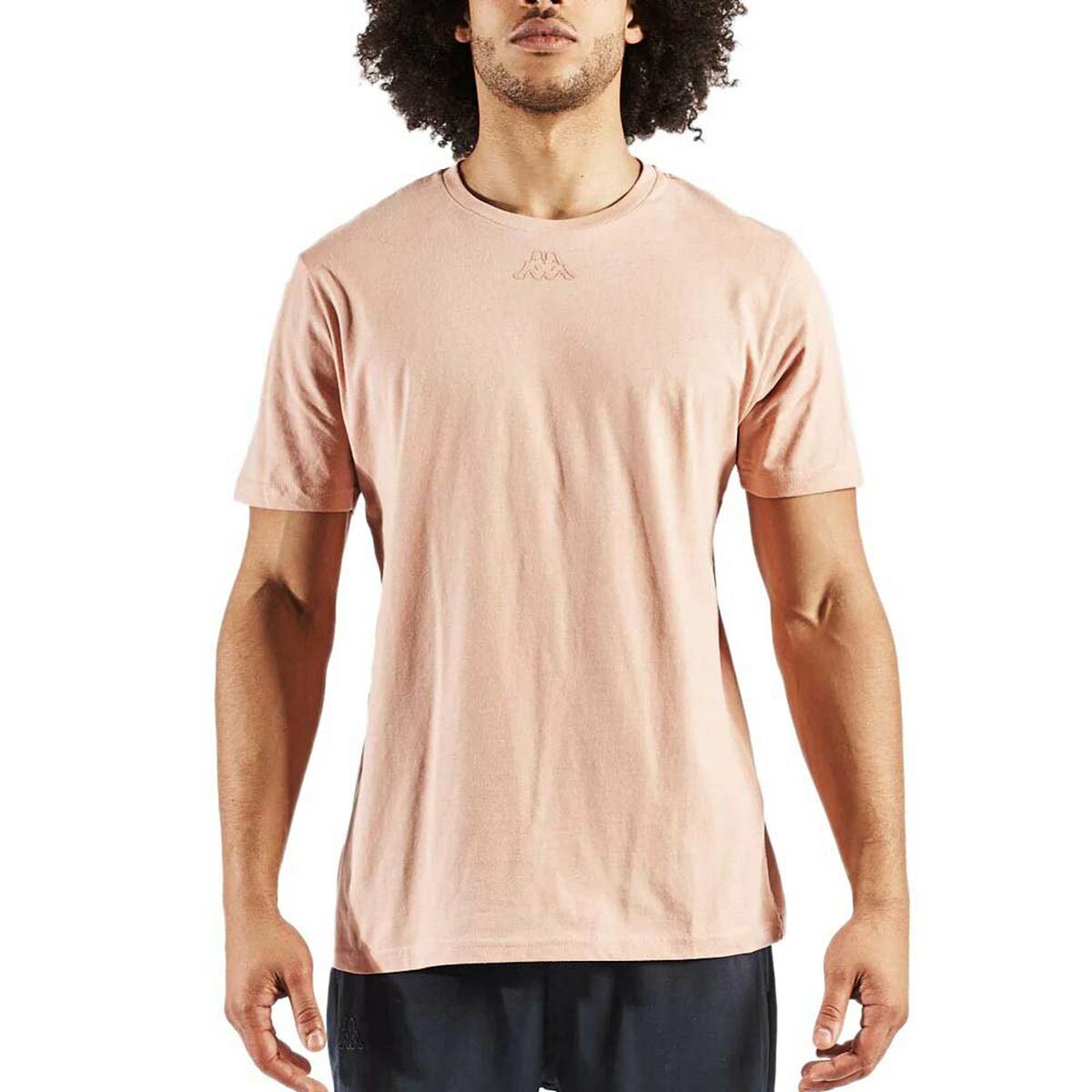 Kurzarm T-Shirt Herren Kappa Lachs Herren-4