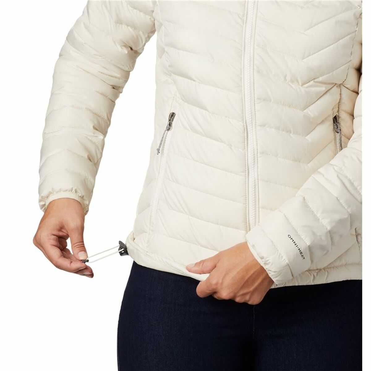 Columbia Powder Lite Women's Sports Jacket White-2