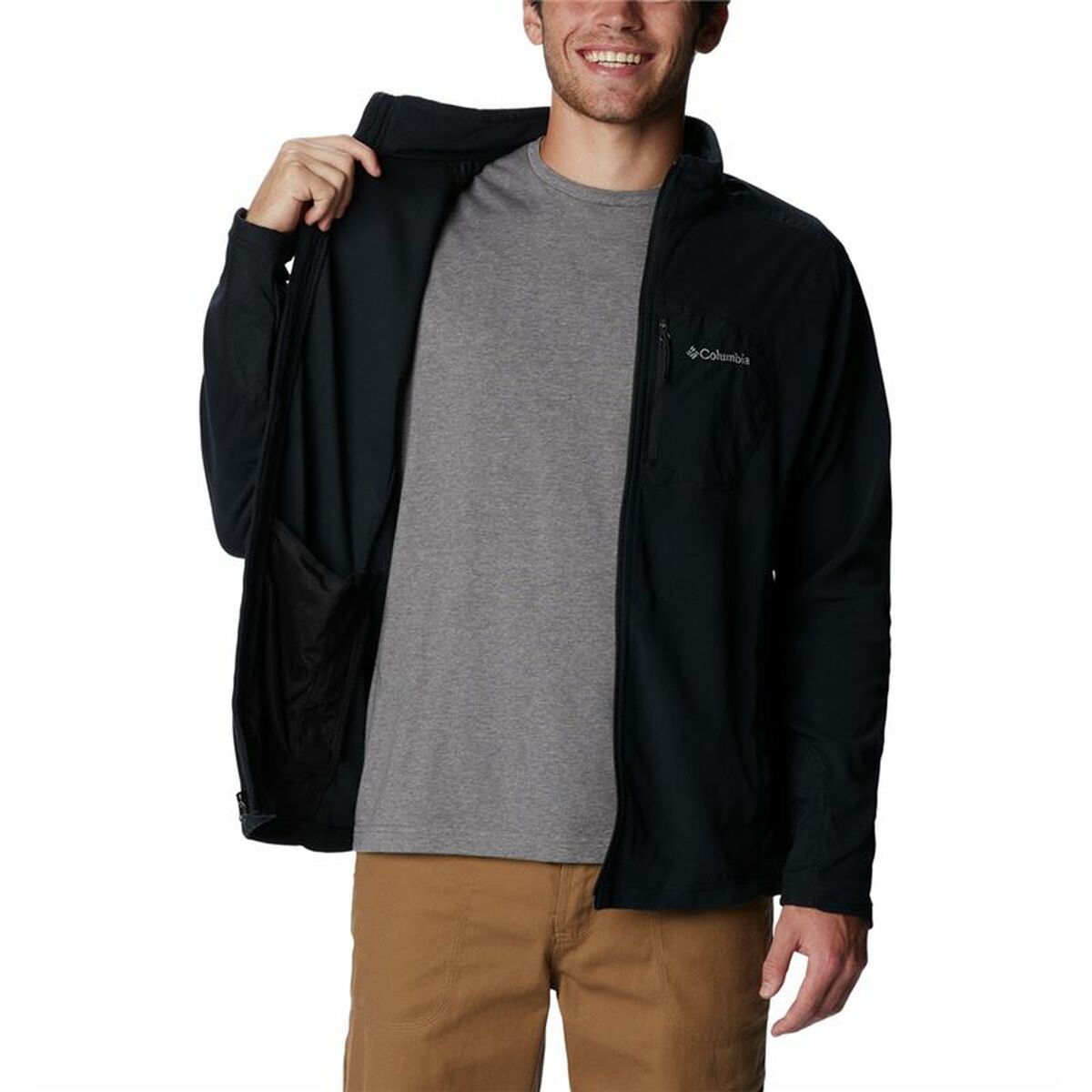 Columbia Klamath Range ™ Men's Sports Jacket Black-3