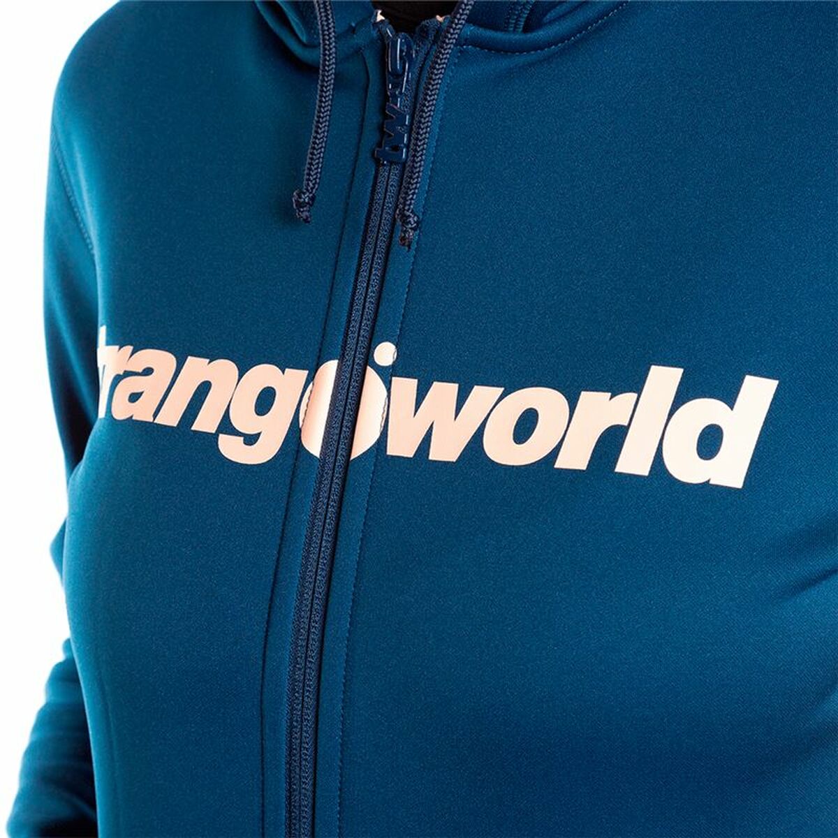 Trangoworld Liena Women's Sports Jacket Hooded Blue-2