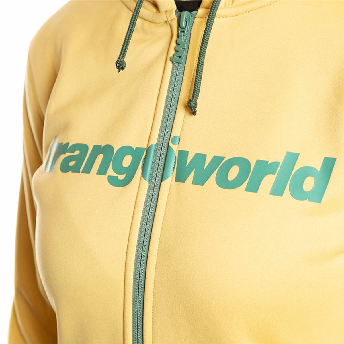 Trangoworld Liena Women's Sports Jacket Hooded Yellow-4