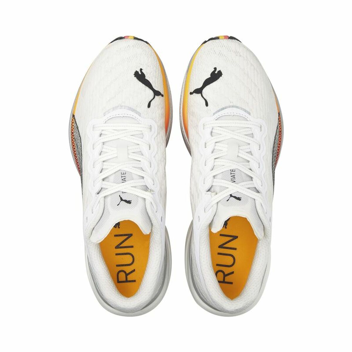 एडल्ट रनिंग स्नीकर्स प्यूमा डेविएट नाइट्रो व्हाइट मेन्स-4