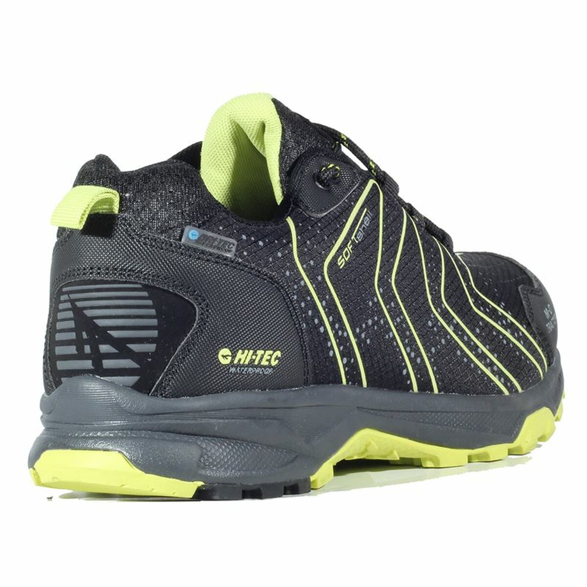 Men's Hi-Tec Roncal Low Sports Sneakers Black-3