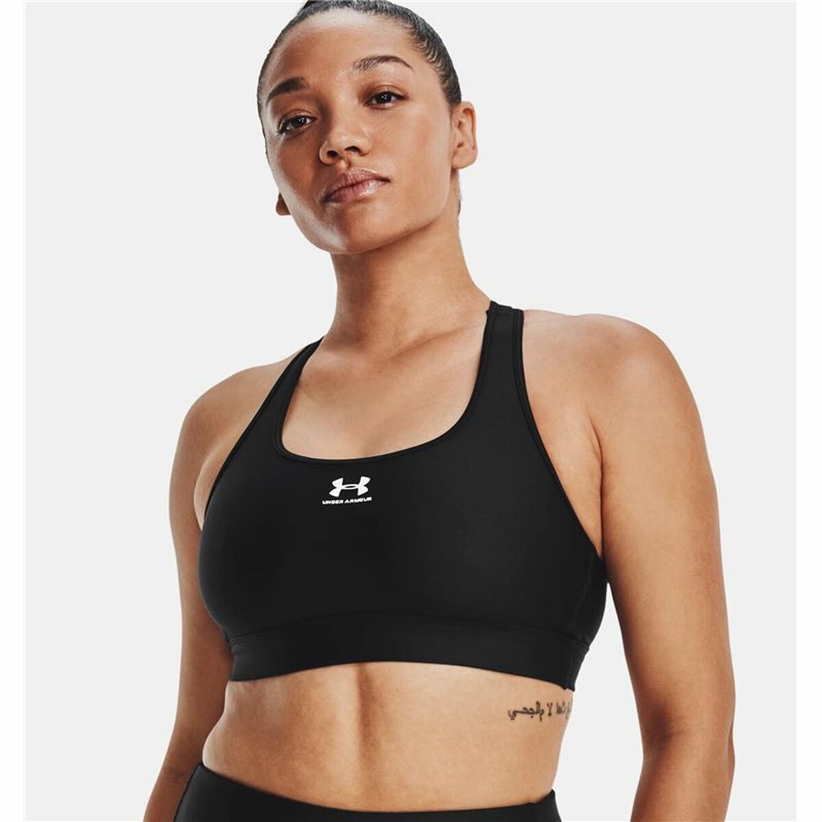 Спортивный бюстгальтер Under Armour Чёрный-5