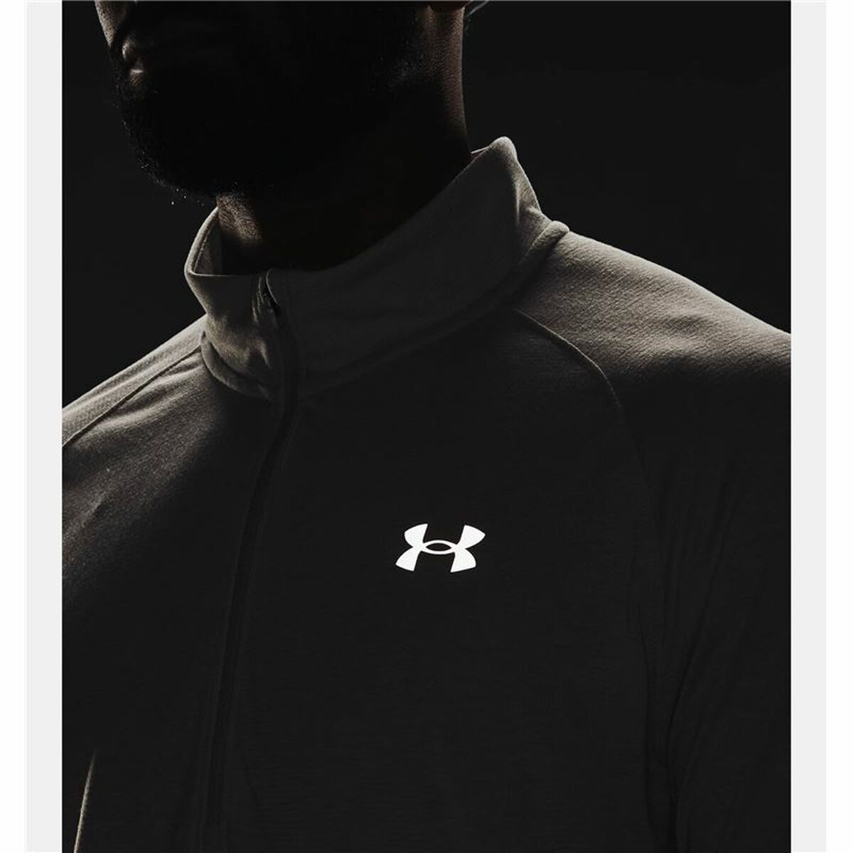 Men's Under Armour Streaker Run Long Sleeve T-Shirt Beige-2