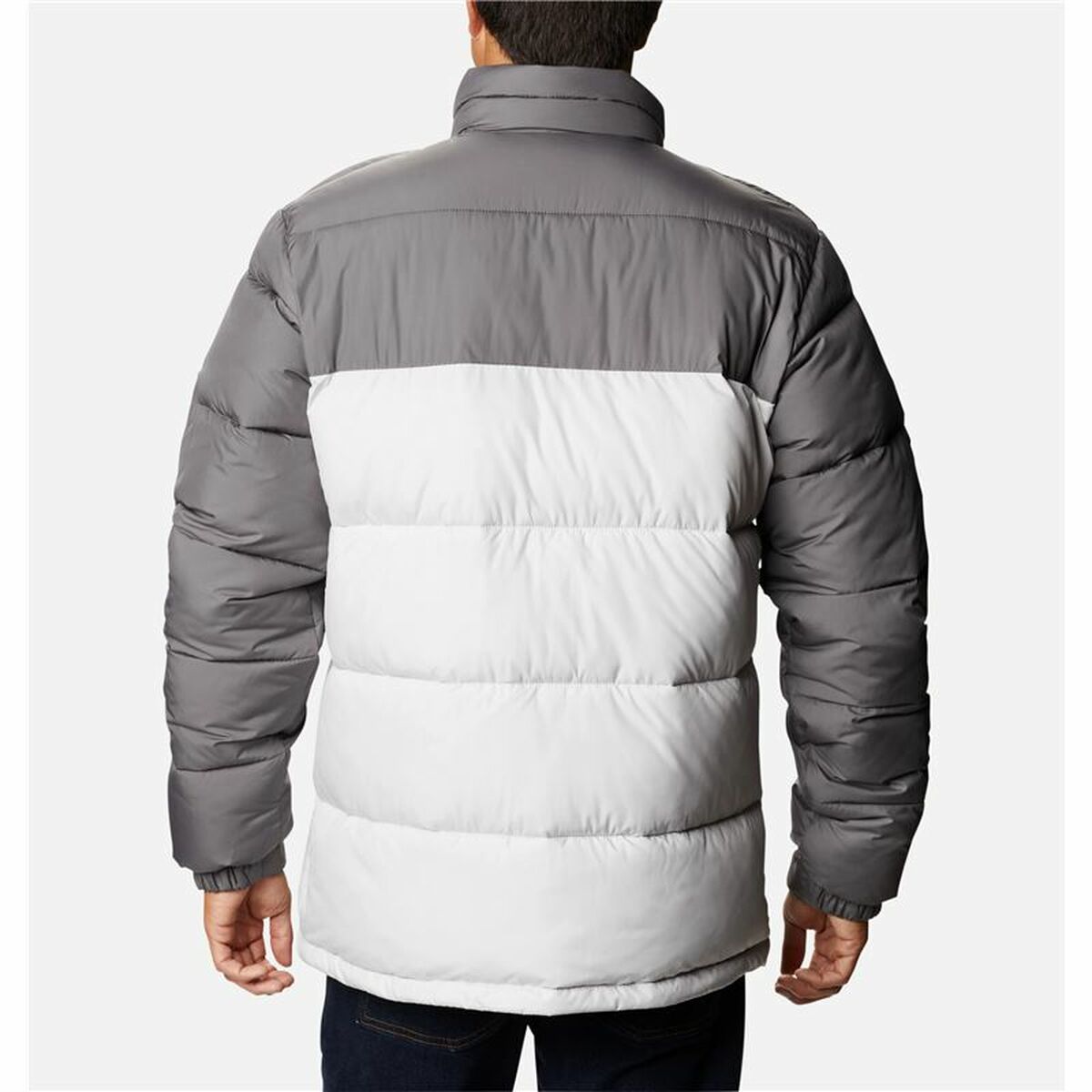 Columbia Pike Lake Men's Sports Jacket White/Grey-6