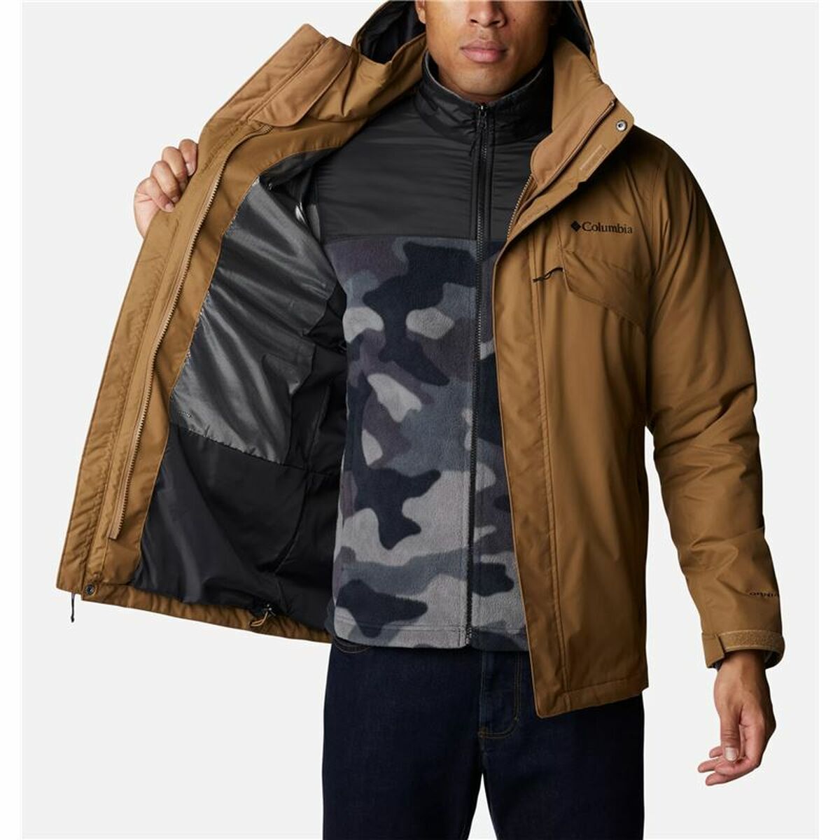 Columbia Bugaboo Men's Sports Jacket II Brown-5