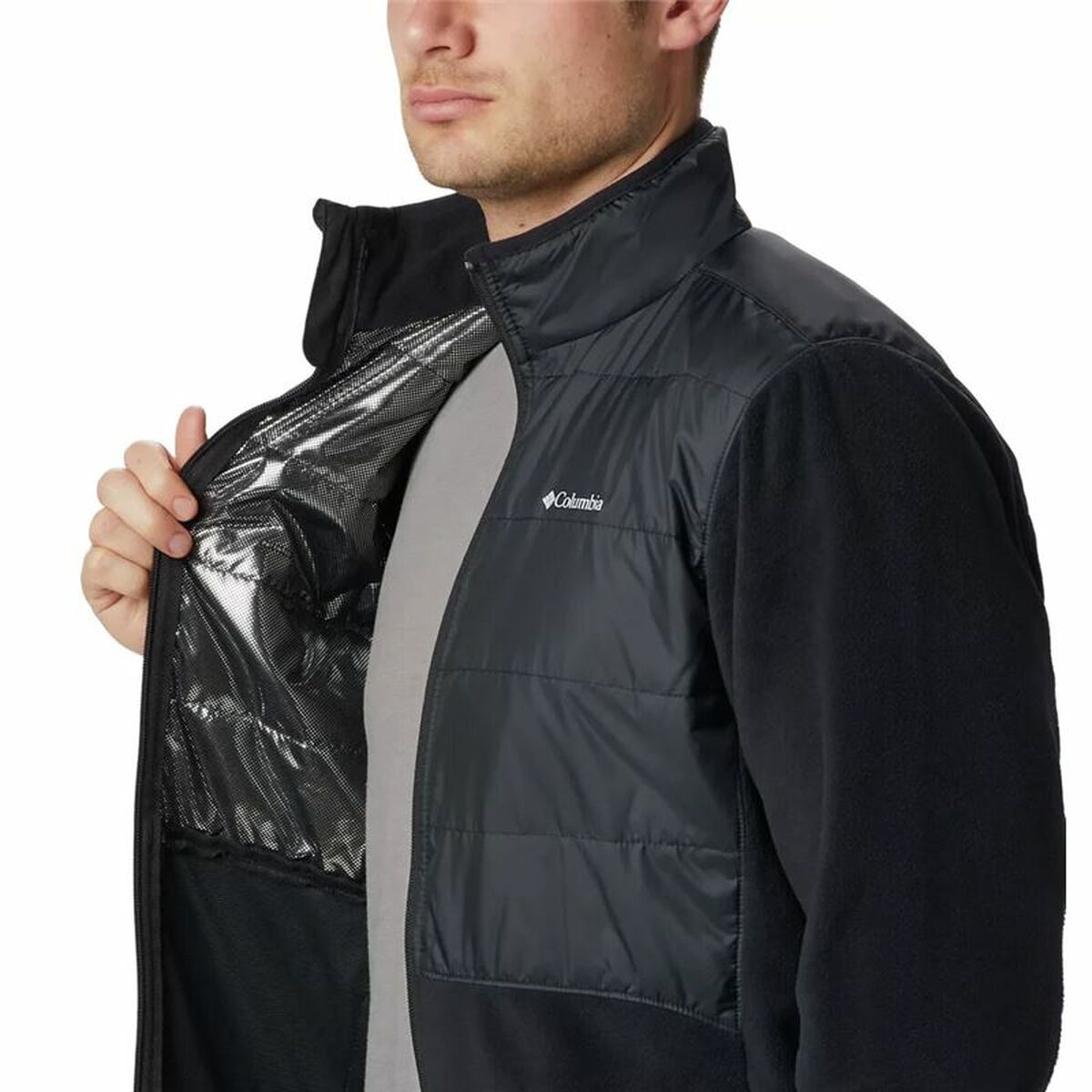 Columbia Basin Butte Fleece Lining Black-3