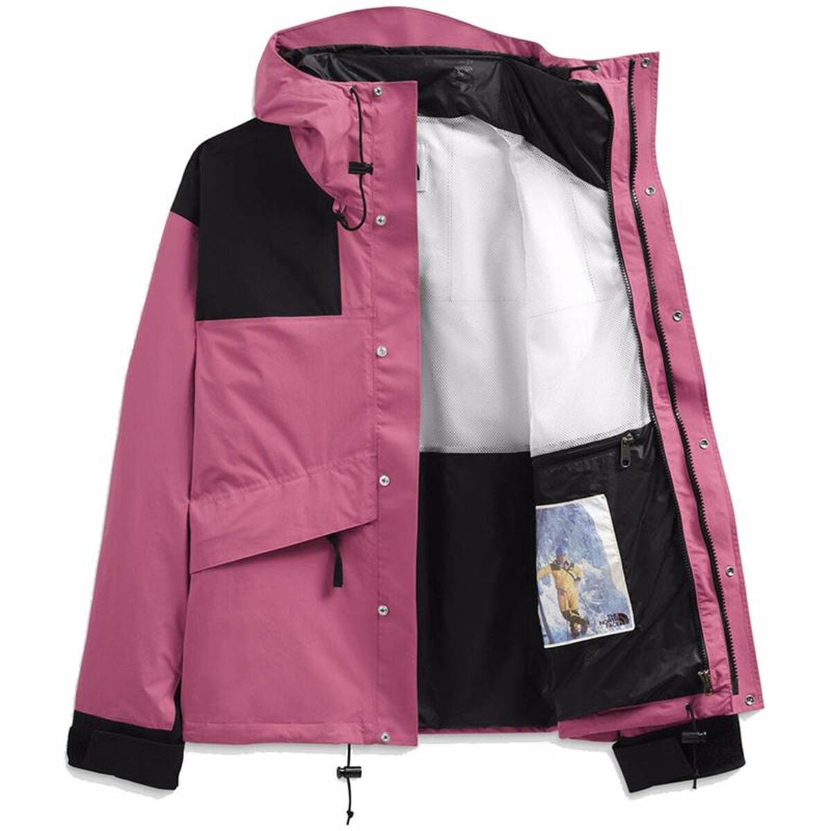 Casaco esportivo masculino The North Face Mountain Retro 86 Rosa
