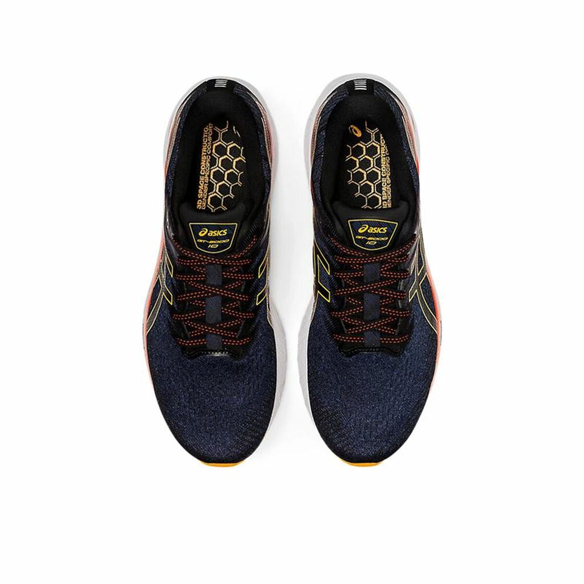 वयस्कों के लिए स्नीकर्स चलाना Asics GT-2000 10 ब्लैक-5