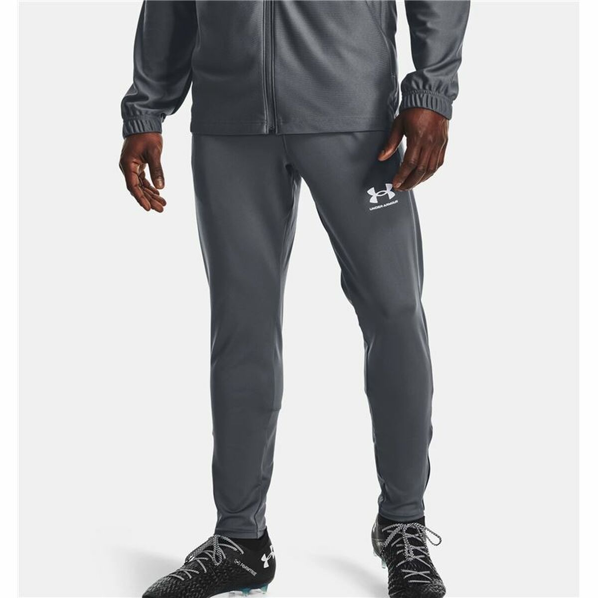 Футбольные тренировочные брюки для взрослых Under Armour Challenger Темно-серый Мужской-5