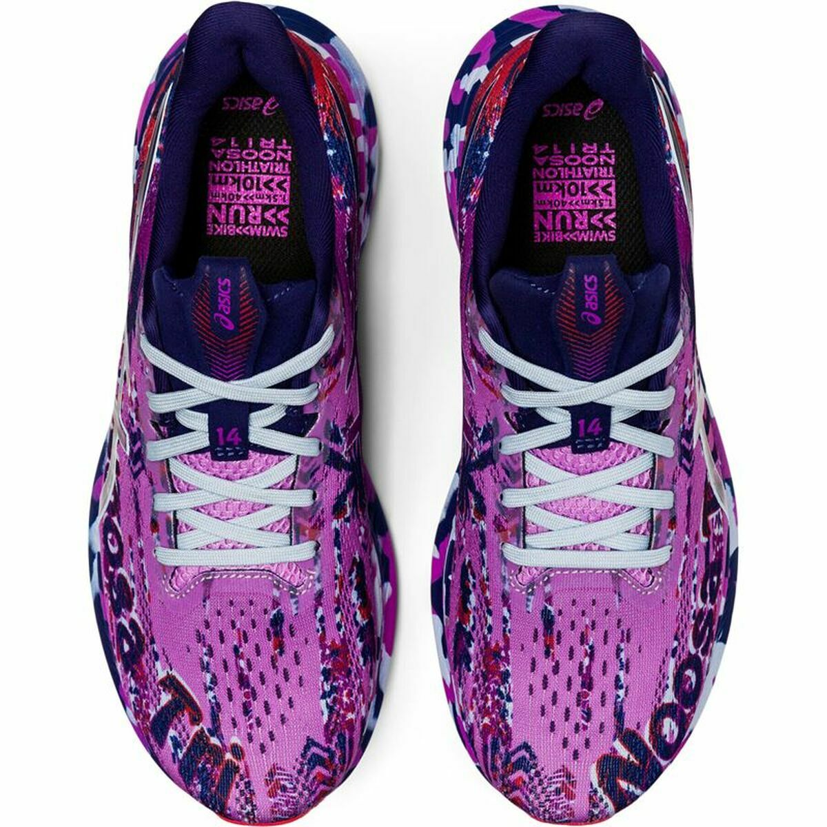 Asics Noosa TRI 14 Adult Running Shoe Woman Purple-4