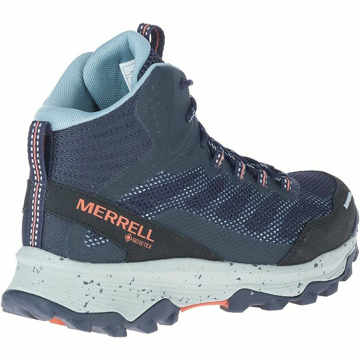 Women's Sports Sneakers Merrell Speed Strike Mid Blue-8