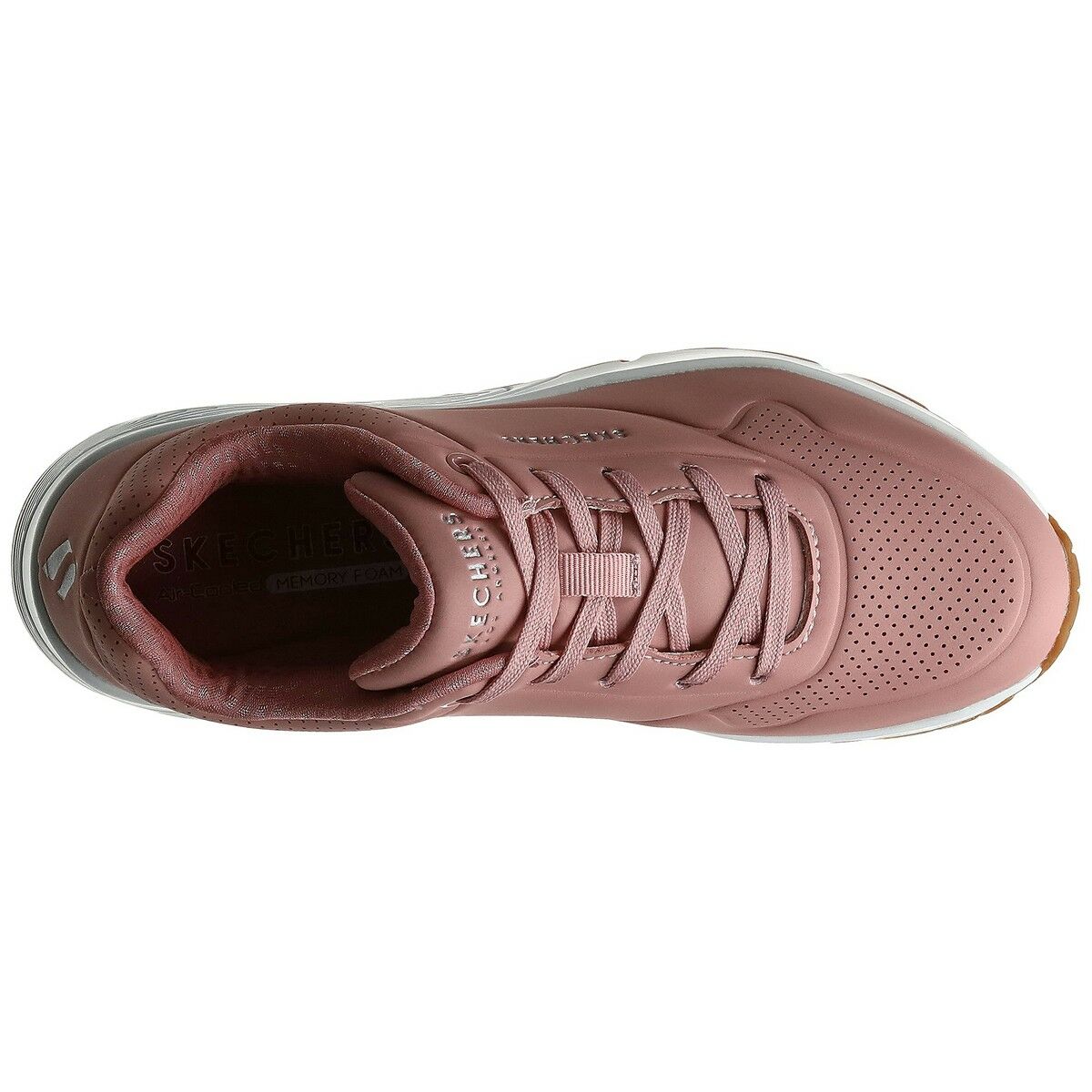 Skechers Stand On Air Women's Sports Sneakers Pink Salmon-6