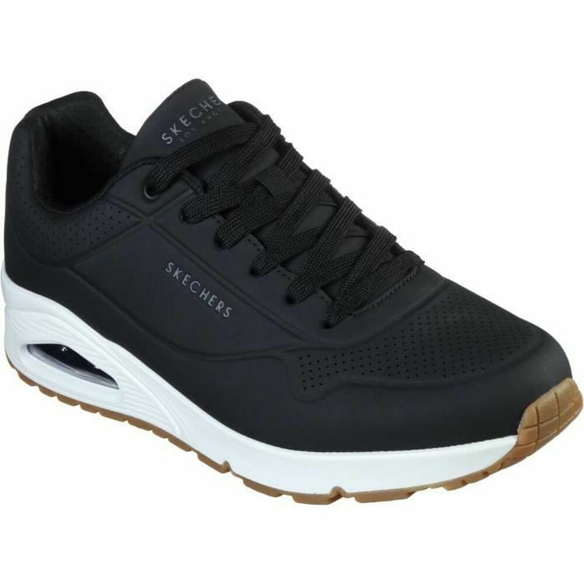 Skechers Stand On Air Men's Sports Sneakers Black-2