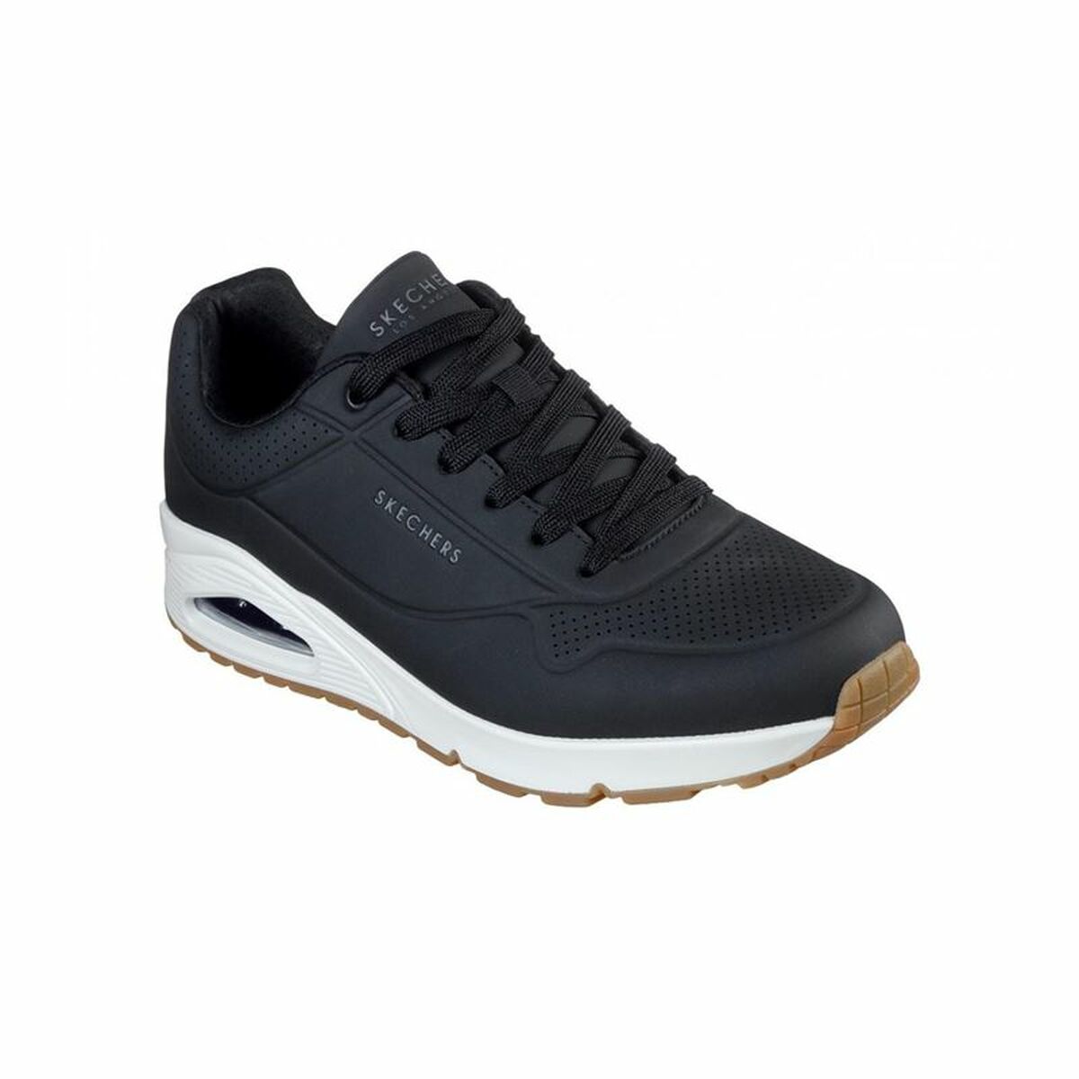 Skechers Stand On Air Men's Sports Sneakers Black-5