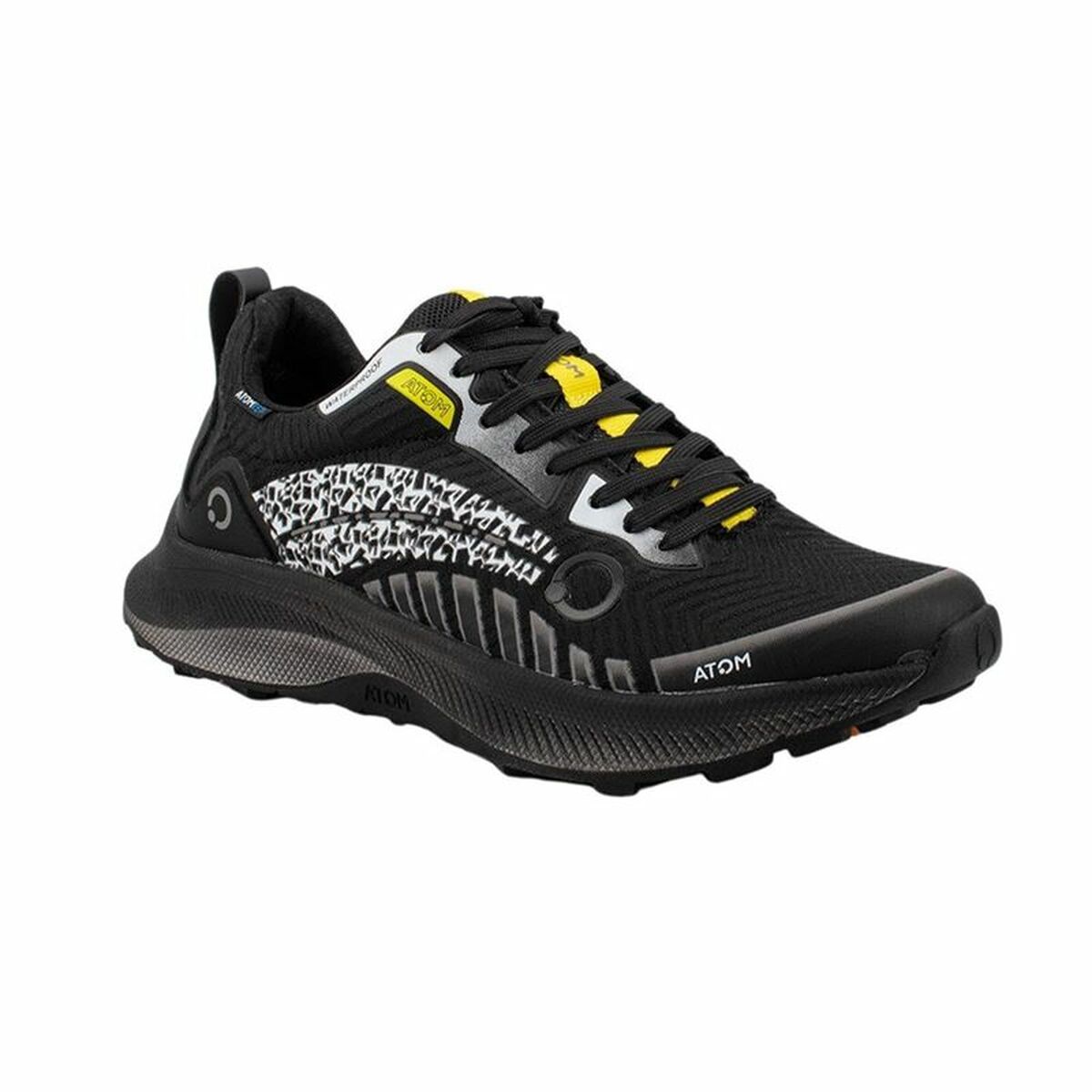 Adult Running Sneakers Atom Terra High-Tex Black Men's-4