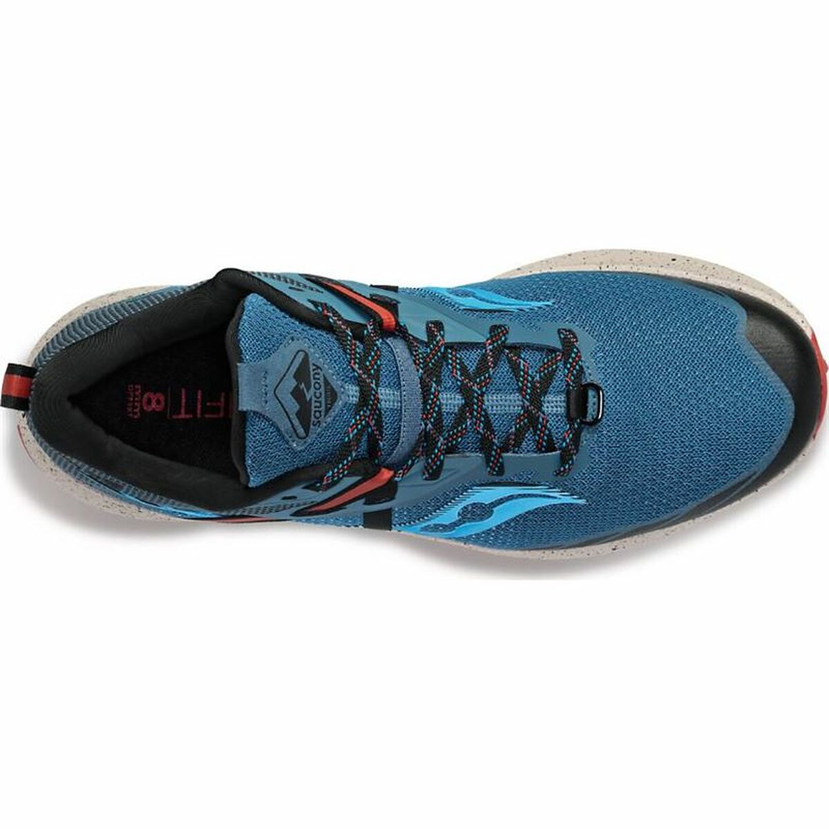Running sneakers for adults Saucony Ride 15 Blue Men-3
