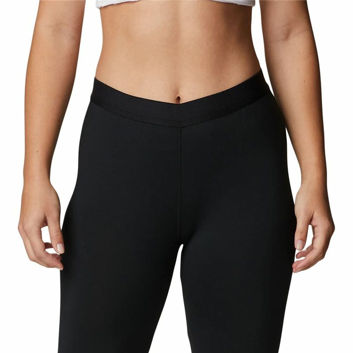 Women's Sports Tights Columbia Black-3