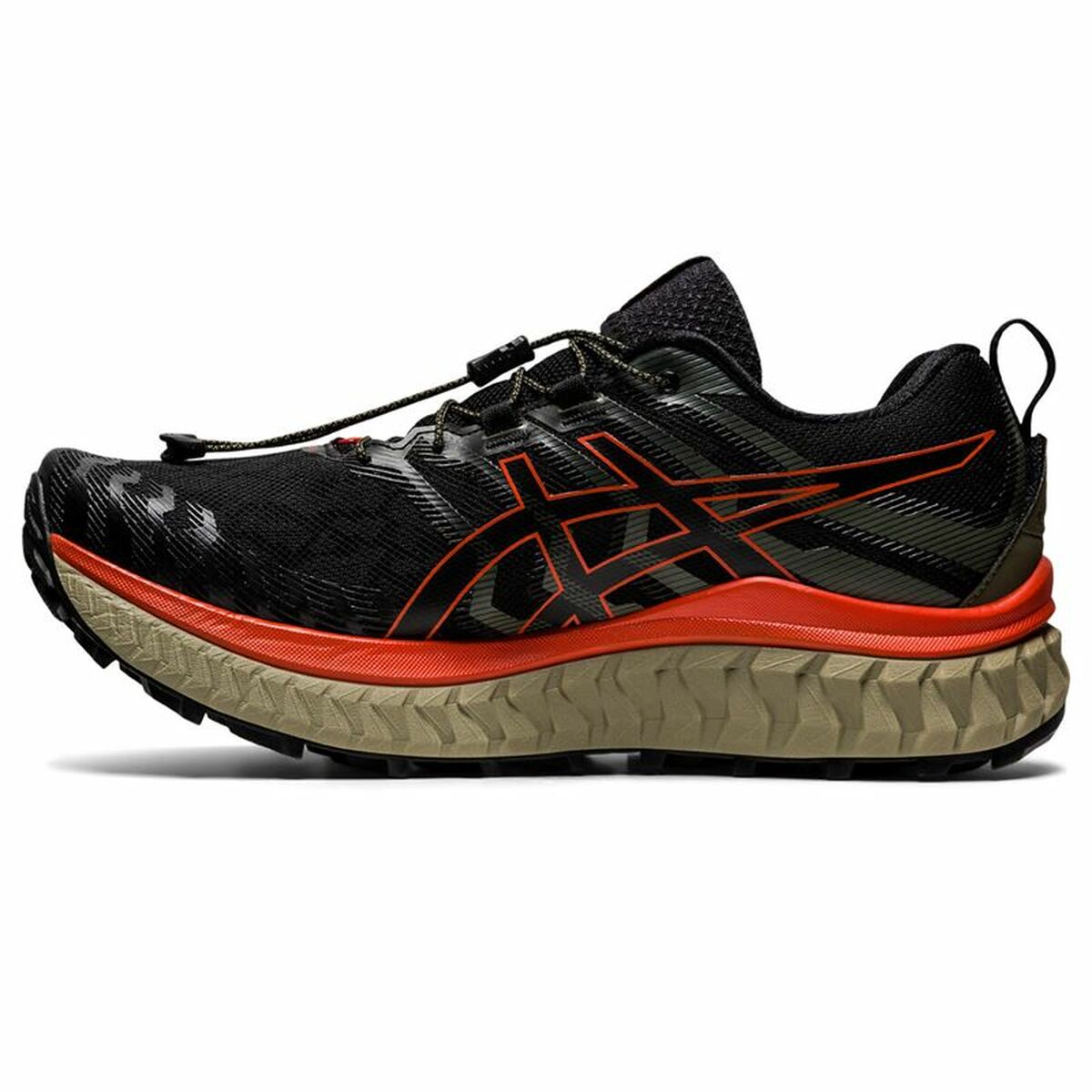 Running sneakers for adults Asics Trabuco Max Black Men-3