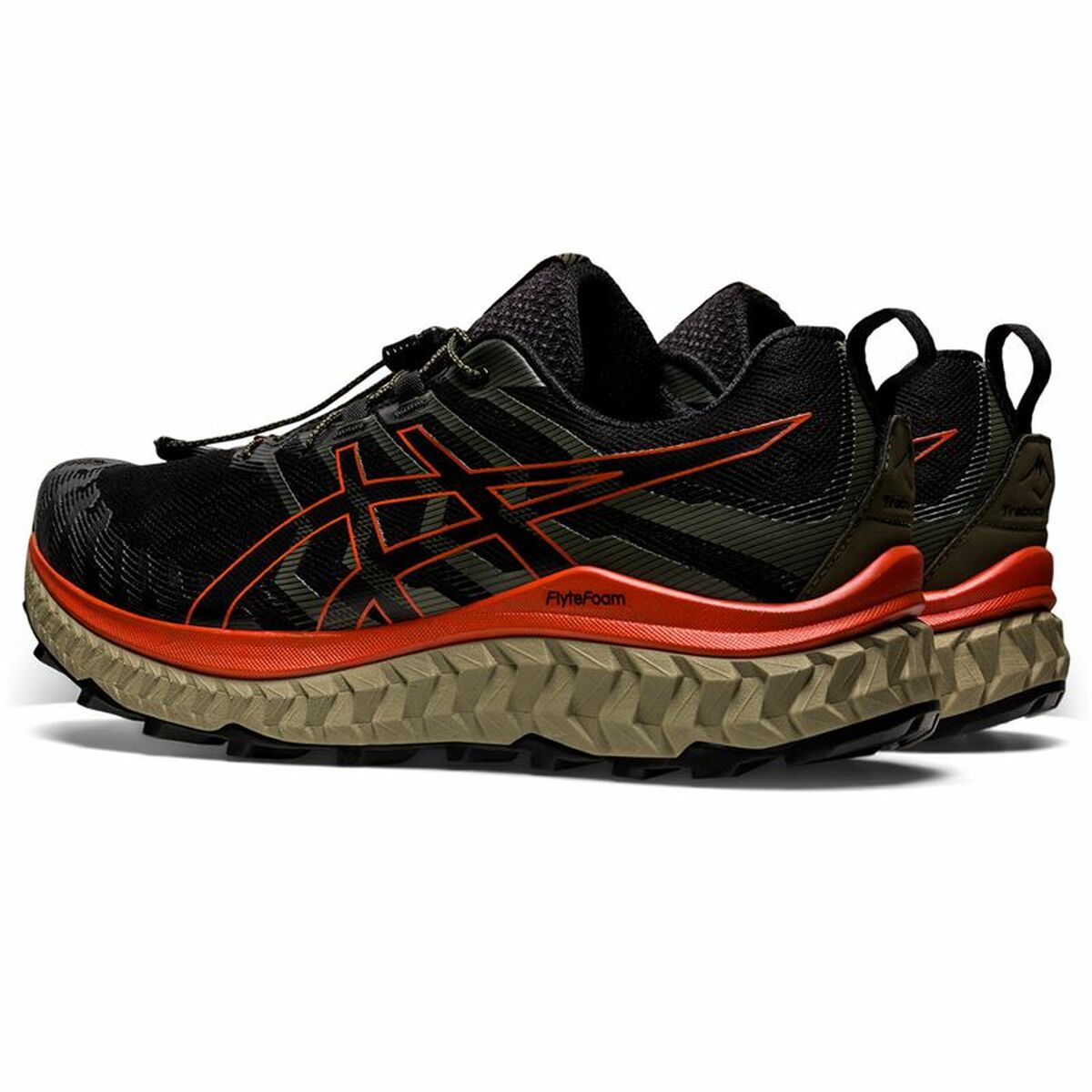 Running sneakers for adults Asics Trabuco Max Black Men-7