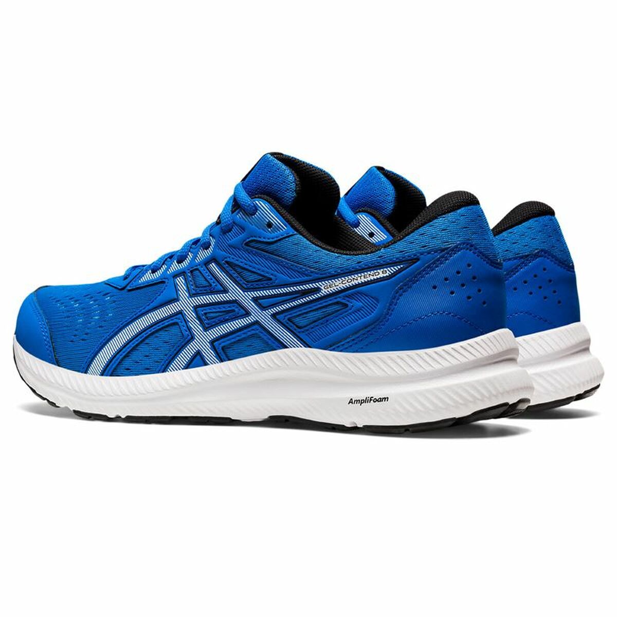 Running trampki dla dorosłych Asics Gel-Contend 8 niebieskich mężczyzn-4